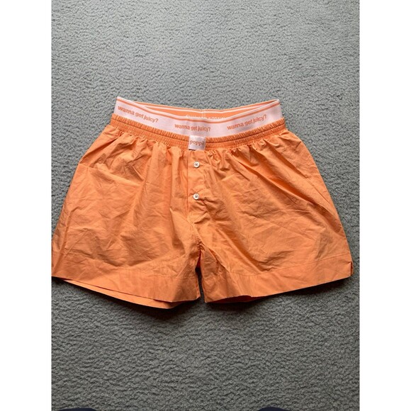 Other - Poppi merch wanna get juicy boxer Shorts small orange